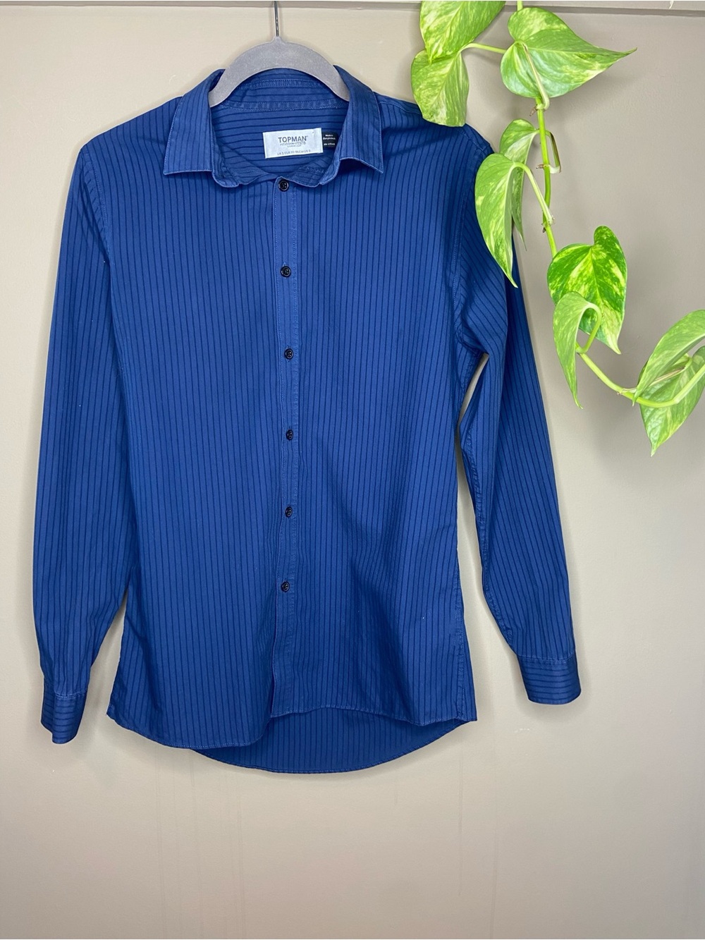 Topman Striped Button Up
